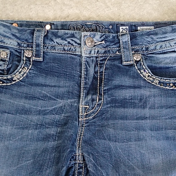 Miss Me Jeans size 29 Easy Skinny Distressed - Picture 9 of 15